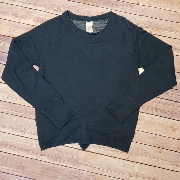 Danskin Tie Back Sweatshirt - Picture 1 of 5
